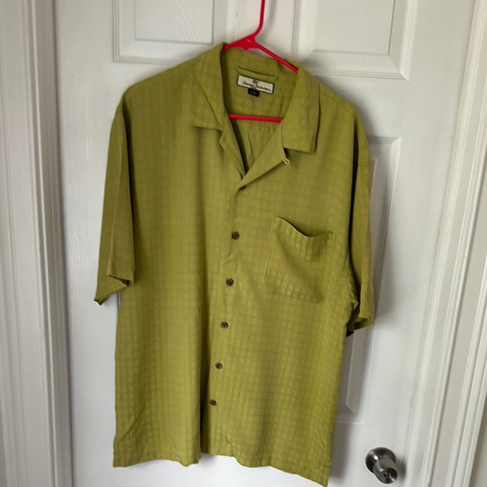 Tommy Bahama Light Green Casual Shirt